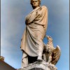Restauro per la statua di Dante in piazza Santa Croce